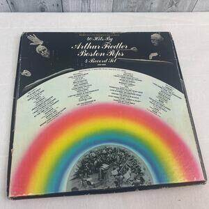 Vintage 40 Hits by Arthur Fiedler Boston Pops 4 Vinyl Record Album Set Adam VII